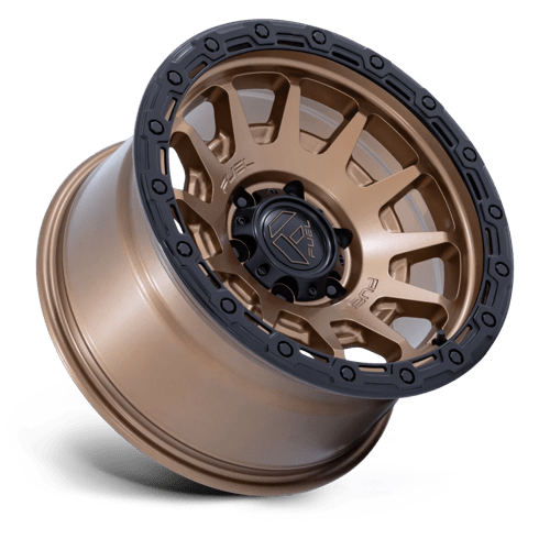 Fuel Off-Road D884 18X9 Matte Bronze W/ Gloss Black Lip 6x135 +1mm
