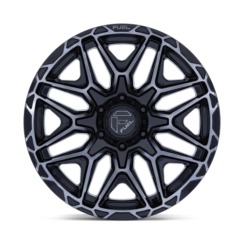 Fuel Off-Road D885 22X9 Gloss Black W/ Machined Dark Tint Face 8x165.1 +1mm