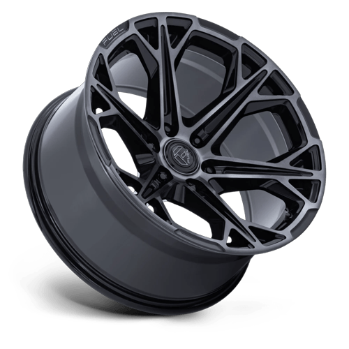 Fuel Off-Road Aluminum Wheels 20X9 Hammerhead FC886 Gloss Black Dark Tinted Clear