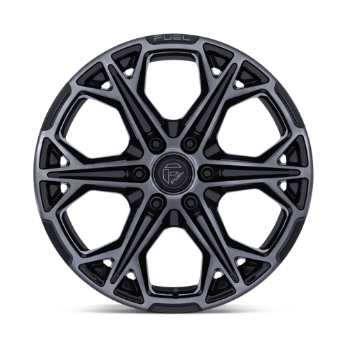 Fuel Off-Road Aluminum Wheels 22X10 Hammerhead FC886 Gloss Black Dark Tinted Clear