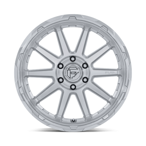 Fuel Off-Road Aluminum Wheels 20X9 Circuit FC887 Gloss Silver W/ Machined Face