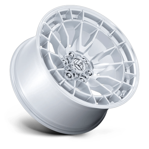 Fuel Off-Road D888 20X10 Hyper Silver W/ Machined Face 6x135 -18mm