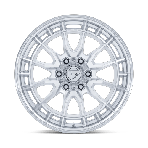 Fuel Off-Road Aluminum Wheels 17X8.5 Revolt FC888 Hyper Silver W/ Machined Face