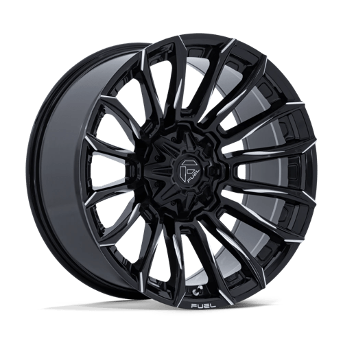 Fuel Off-Road Aluminum Wheels 22X10 Blade FC889 Gloss Black Milled