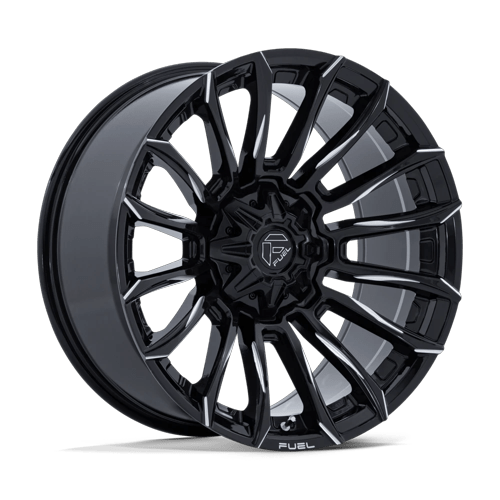Fuel Off-Road Aluminum Wheels 20X10 Blade FC889 Gloss Black Milled