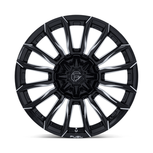 Fuel Off-Road Aluminum Wheels 20X9 Blade FC889 Gloss Black Milled