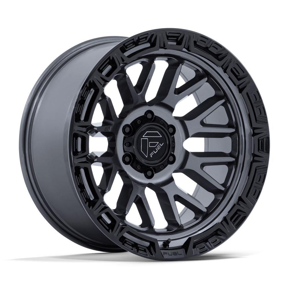 Fuel Off-Road D890 17X9 Gloss Gunmetal W/ Gloss Black Lip 5x127 -12mm