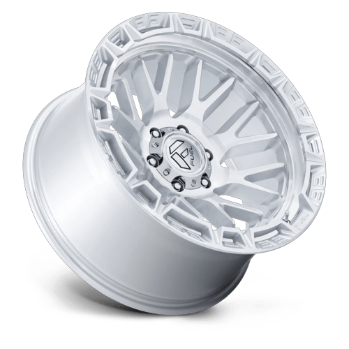 Fuel Off-Road D890 17X9 Gloss Silver W/ Machined Face 6x139.7 -12mm