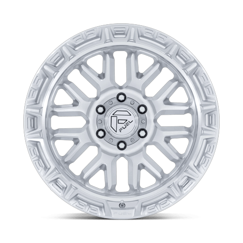 Fuel Off-Road Aluminum Wheels 17X9 Rail FC890 Gloss Silver W/ Machined Face