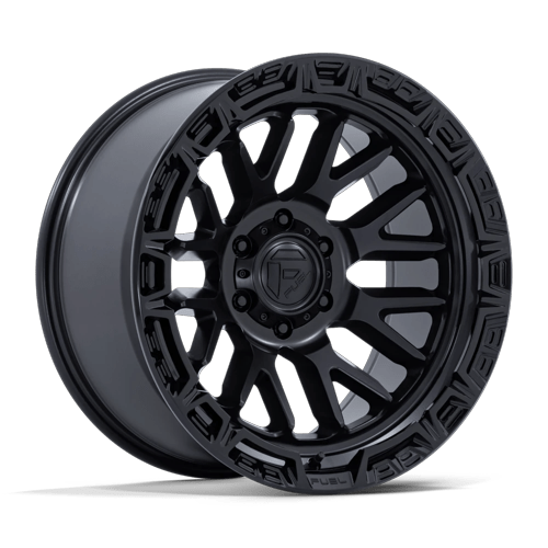Fuel Off-Road Aluminum Wheels 20X9 Rail FC890 Matte Black W/ Gloss Black Lip