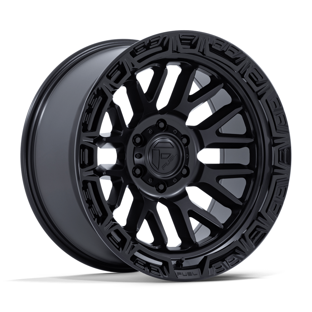 Fuel Off-Road D890 20X9 Matte Black W/ Gloss Black Lip 6x139.7 +1mm