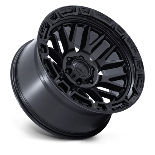 Fuel Off-Road Aluminum Wheels 20X9 Rail FC890 Matte Black W/ Gloss Black Lip