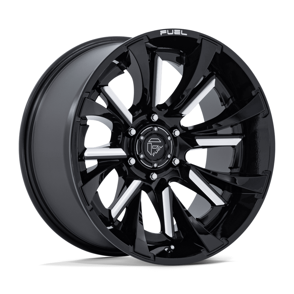 Fuel Off-Road D895 22X10 Gloss Black Milled 8x170 -18mm