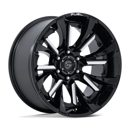 Fuel Off-Road Aluminum Wheels 20X10 Tantrum FC895 Gloss Black Milled