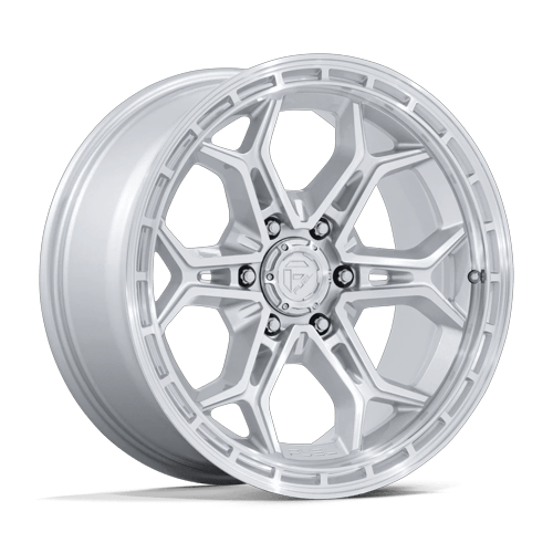 Fuel Off-Road Aluminum Wheels 20X9 Heathen FC896 Gloss Silver W/ Machined Face