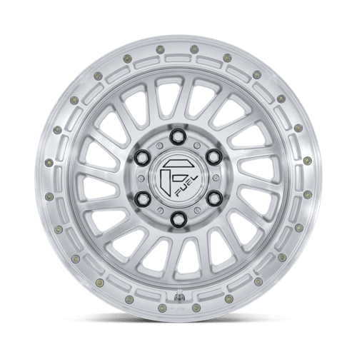 Fuel Off-Road D897 20X9 Gloss Silver W/ Machined Face 6x139.7 +20mm