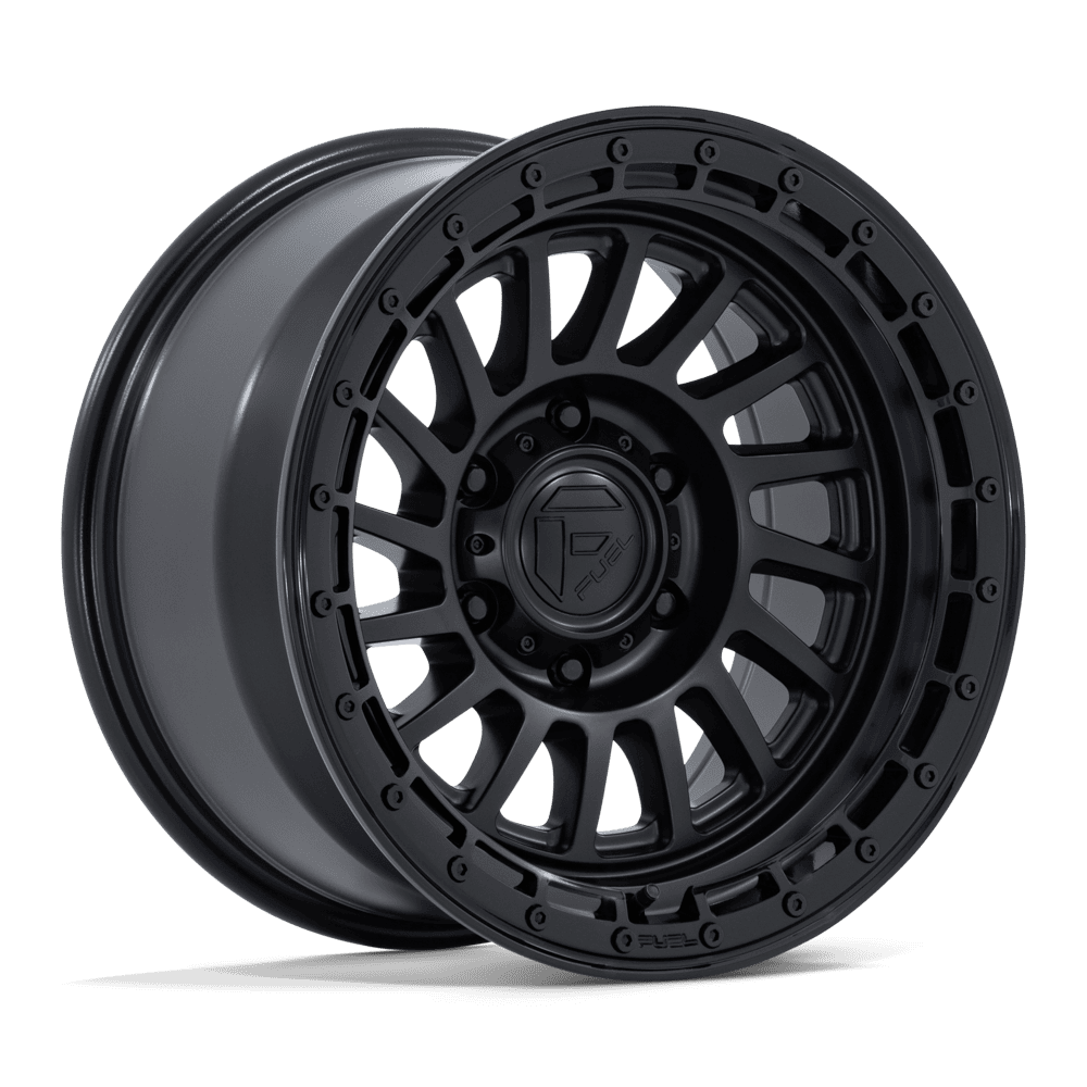 Fuel Off-Road D897 20X9 Matte Black W/ Gloss Black Lip 6x139.7 +1mm
