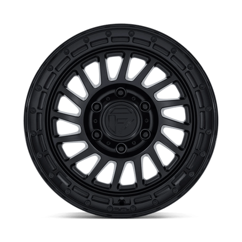 Fuel Off-Road D897 20X9 Matte Black W/ Gloss Black Lip 6x135 +1mm