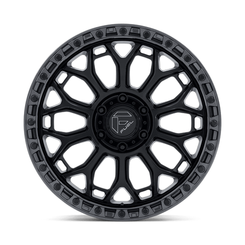 Fuel Off-Road Aluminum Wheels 17X8.5 Talon FC901 Gloss Black W/ Gloss Gunmetal Lip