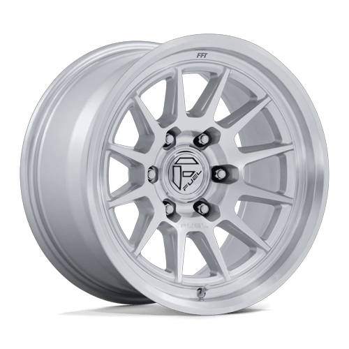 Fuel Off-Road Aluminum Wheels 17X8.5 Spur FC902 Gloss Silver W/ Machined Face