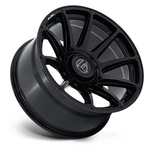 Fuel Off-Road D906 20X9 Gloss Black BLANK +1mm