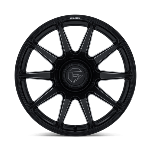 Fuel Off-Road D906 20X9 Gloss Black BLANK +1mm