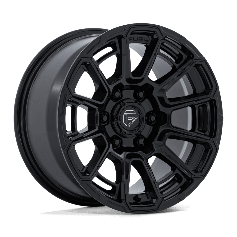 Fuel Off-Road Aluminum Wheels 17X9 Foxhound FC910 Gloss Black