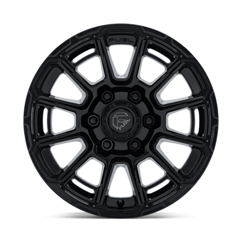Fuel Off-Road Aluminum Wheels 17X9 Foxhound FC910 Gloss Black