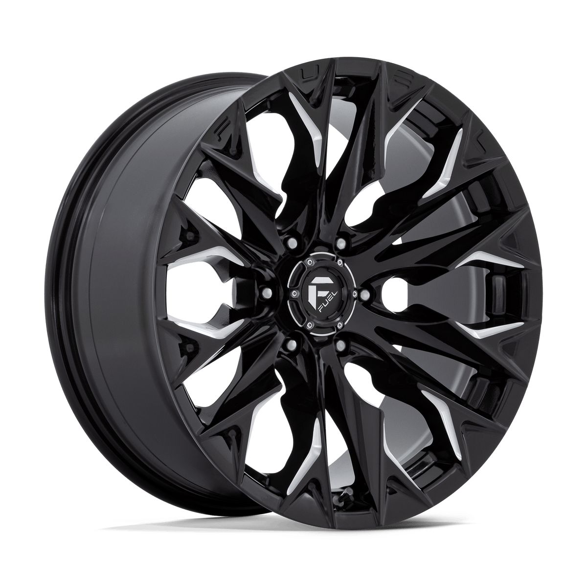 Fuel Off-Road D803 20X9 Gloss Black Milled 6x139.7 +1mm