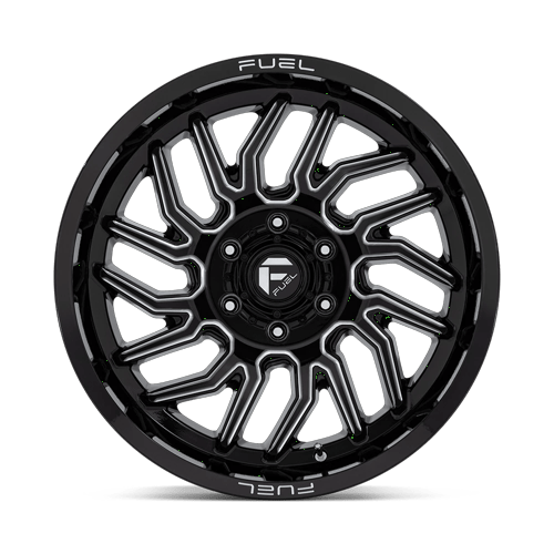 Fuel Off-Road D807 20X10 Gloss Black Milled 6x139.7 -18mm