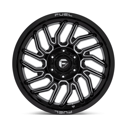 Fuel Off-Road D807 20X9 Gloss Black Milled 6x135 +20mm