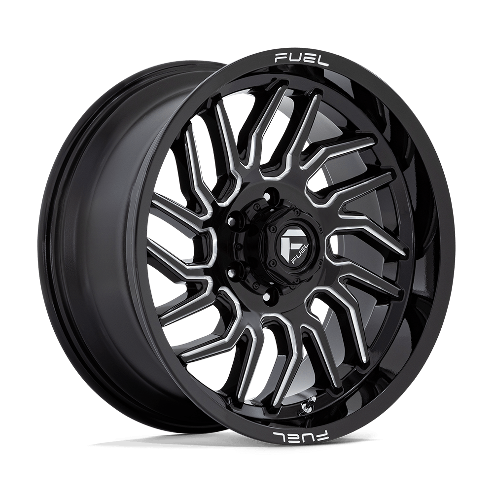 Fuel Off-Road D807 20X9 Gloss Black Milled 6x139.7 +1mm