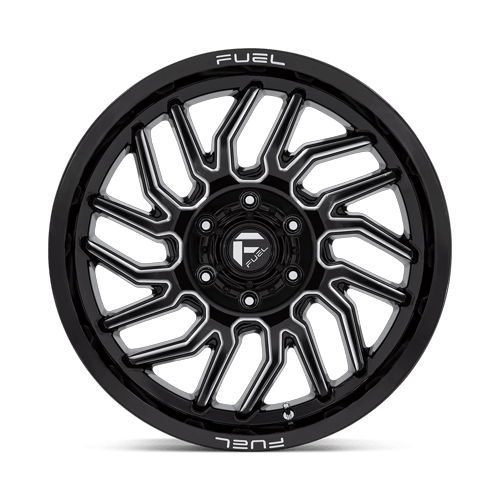 Fuel Off-Road D807 20X9 Gloss Black Milled 6x135 +1mm