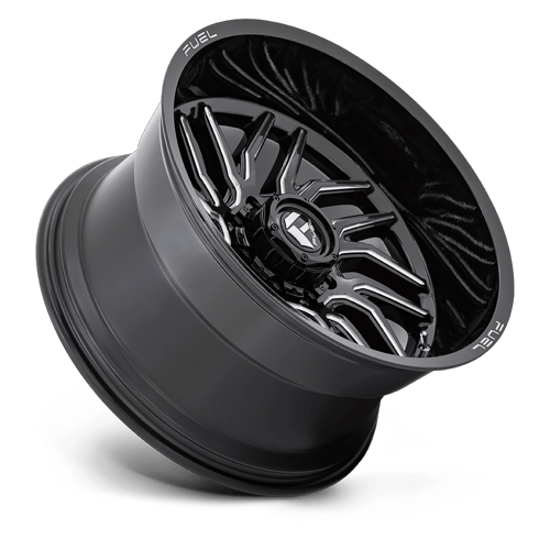 Fuel Off-Road D807 22X12 Gloss Black Milled 6x139.7 -44mm
