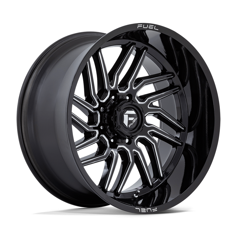 Fuel Off-Road D807 24X12 Gloss Black Milled 8x170 -44mm