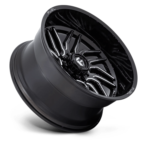 Fuel Off-Road D807 24X12 Gloss Black Milled 8x165.1 -44mm