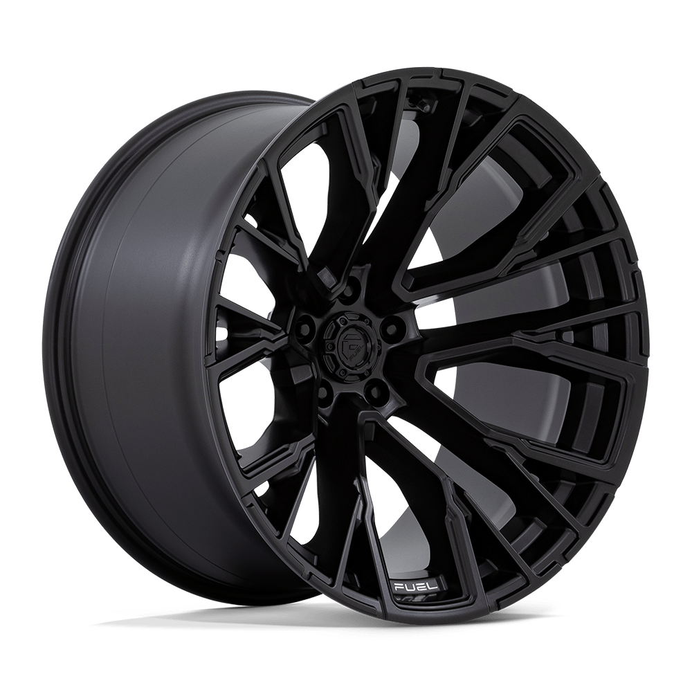Fuel Off-Road Aluminum Wheels 22X12 Rebar D847 Blackout