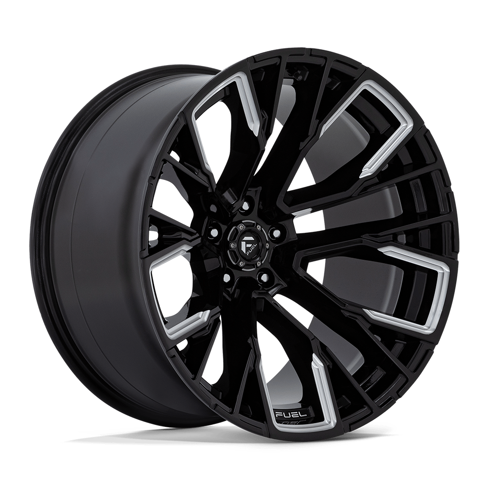 Fuel Off-Road D849 22X12 Gloss Black Milled 5x127 -44mm