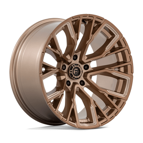 Fuel Off-Road Aluminum Wheels 20X10 Rebar D850 Platinum Bronze Milled