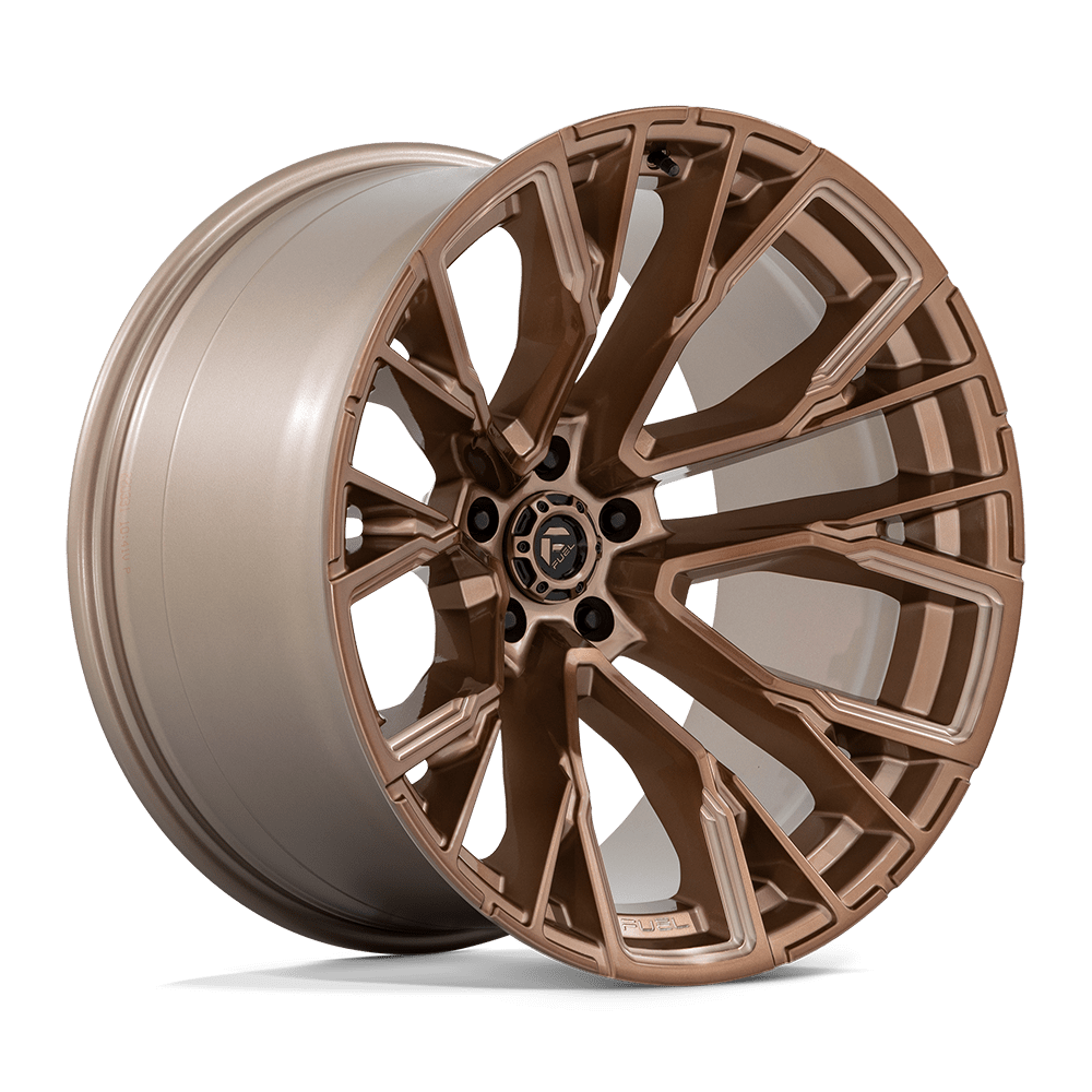 Fuel Off-Road Aluminum Wheels 22X12 Rebar D850 Platinum Bronze Milled