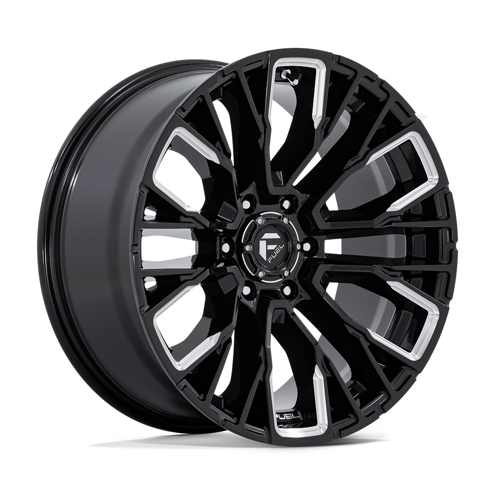 Fuel Off-Road D849 20X9 Gloss Black Milled 6x135 +1mm