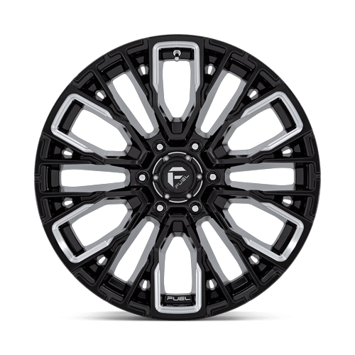 Fuel Off-Road D849 20X9 Gloss Black Milled 6x135 +1mm