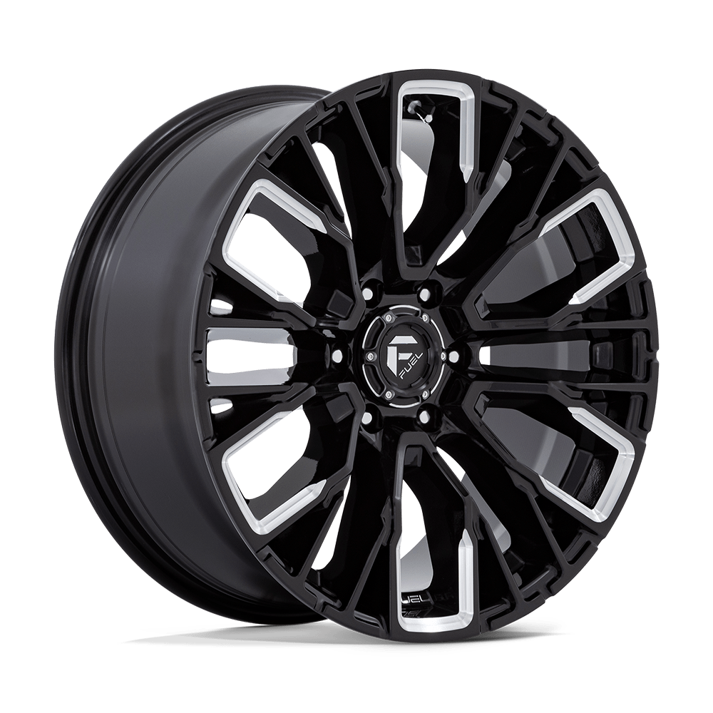 Fuel Off-Road D849 20X9 Gloss Black Milled 6x135 +20mm