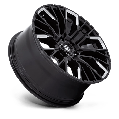 Fuel Off-Road Aluminum Wheels 20X9 Rebar D849 Gloss Black Milled