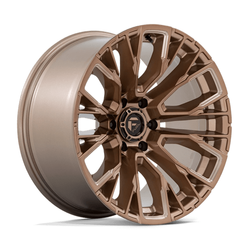 Fuel Off-Road Aluminum Wheels 17X9 Rebar D850 Platinum Bronze Milled