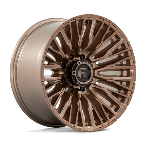 Fuel Off-Road Aluminum Wheels 20X10 Rebar D850 Platinum Bronze Milled