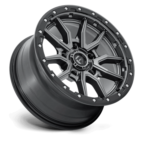 Fuel Off-Road D680 17X9 Matte Gunmetal Black Bead Ring 5x150 +1mm