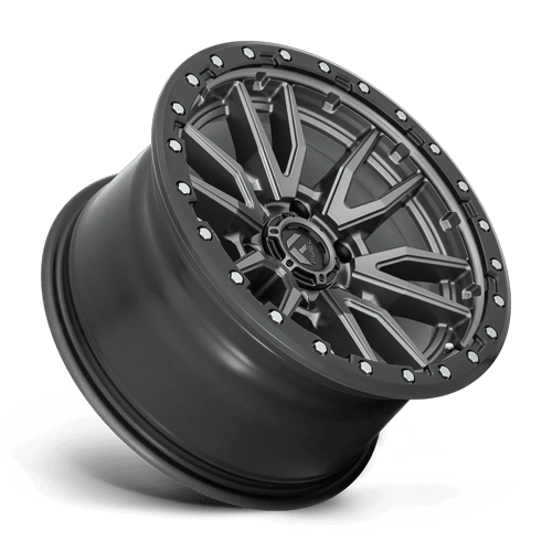 Fuel Off-Road D680 17X9 Matte Gunmetal Black Bead Ring 6x139.7 -12mm