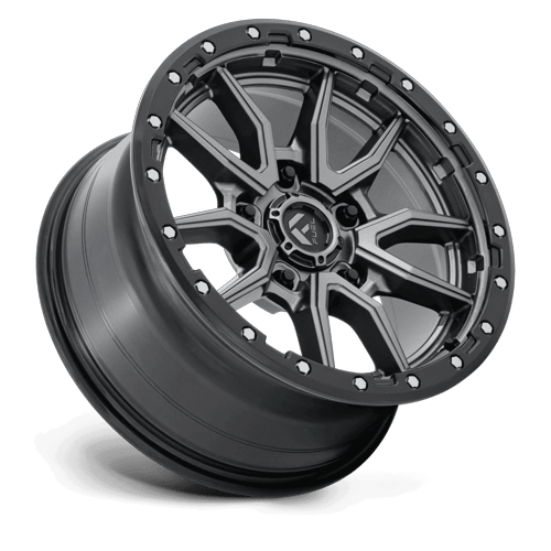Fuel Off-Road D680 18X9 Matte Gunmetal Black Bead Ring 5x139.7 +1mm