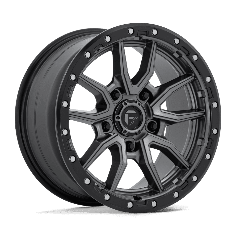 Fuel Off-Road D680 18X9 Matte Gunmetal Black Bead Ring 5x127 +20mm